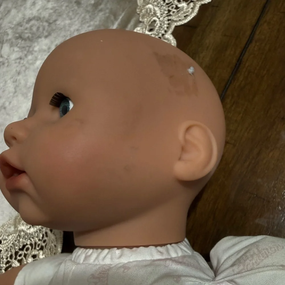 Vtg 2005 Zapf Creation Baby Doll – Rare Collectible Vintage Doll